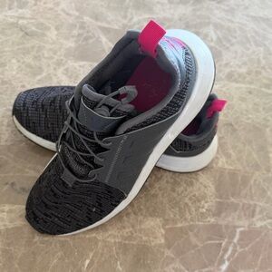 adidas Black and Pink Athletic Shoes